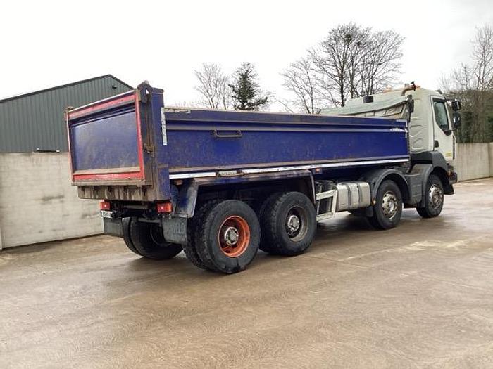 Used 2013 Renault  Kerax 430 8x4 Steel Tipper