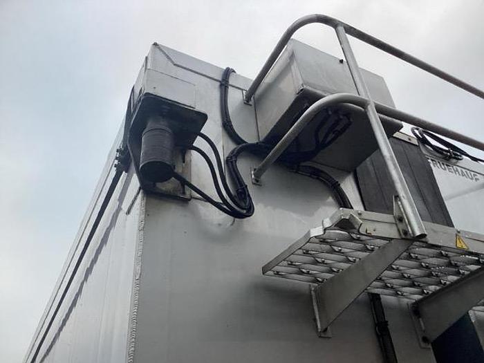 Used 2018 Fruehauf Tri Axle Plank Side Tipping Trailer