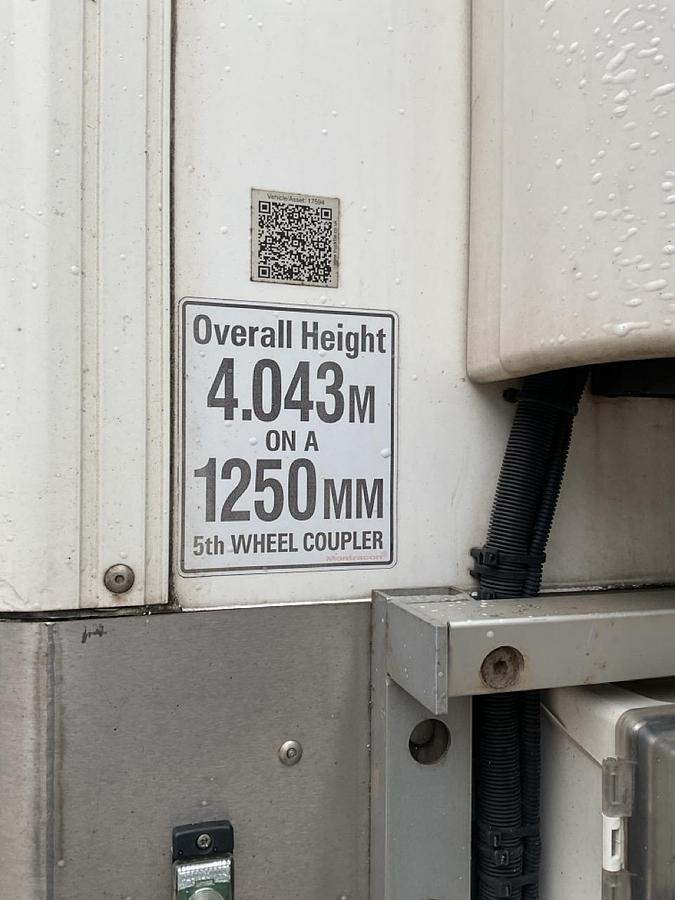 Used 2017 Montracon 2 Axle Multi Temp Fridge. CHOICE