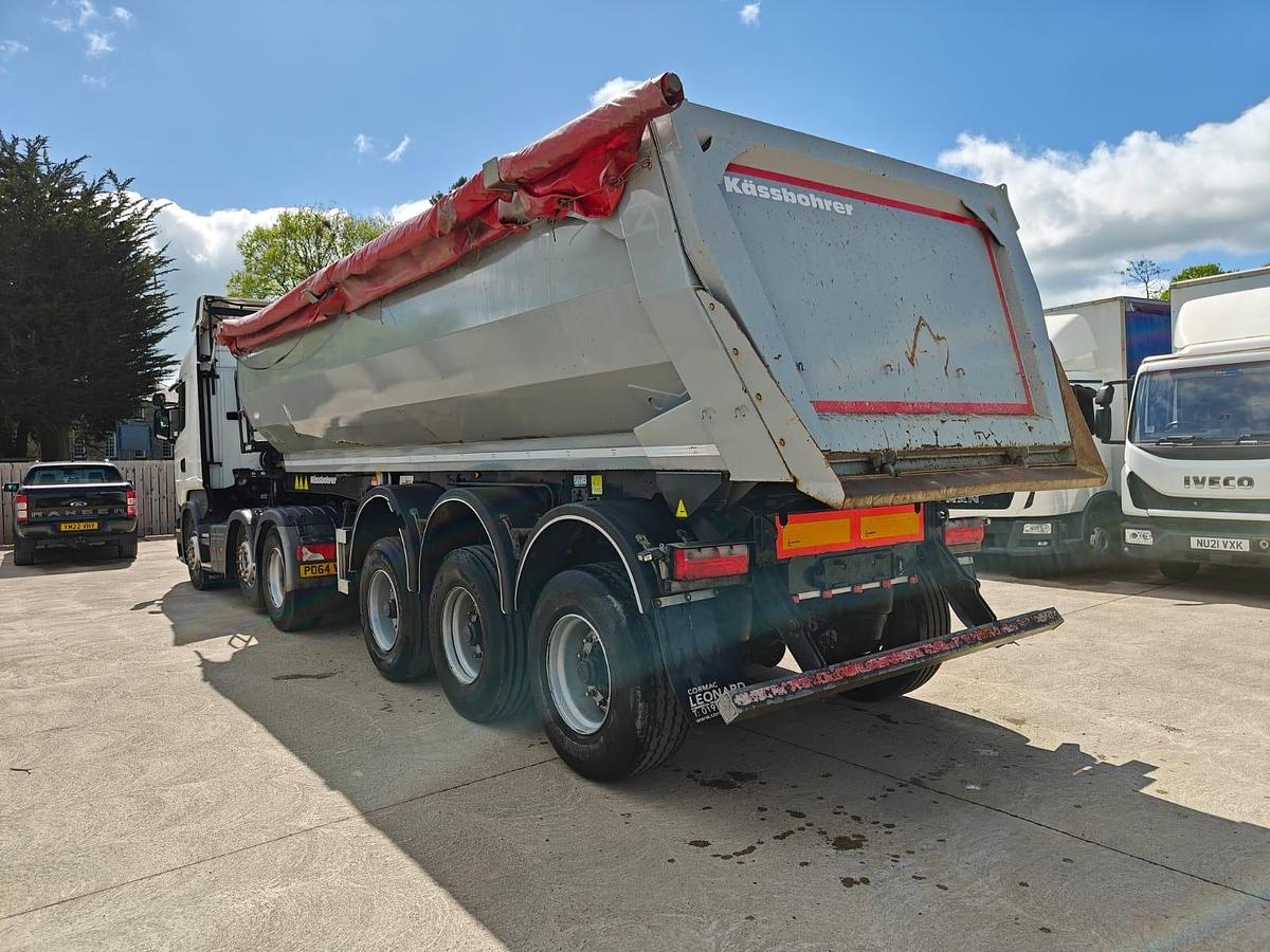 Used 2019 Kassbohrer Tri Axle Tipping Trailer