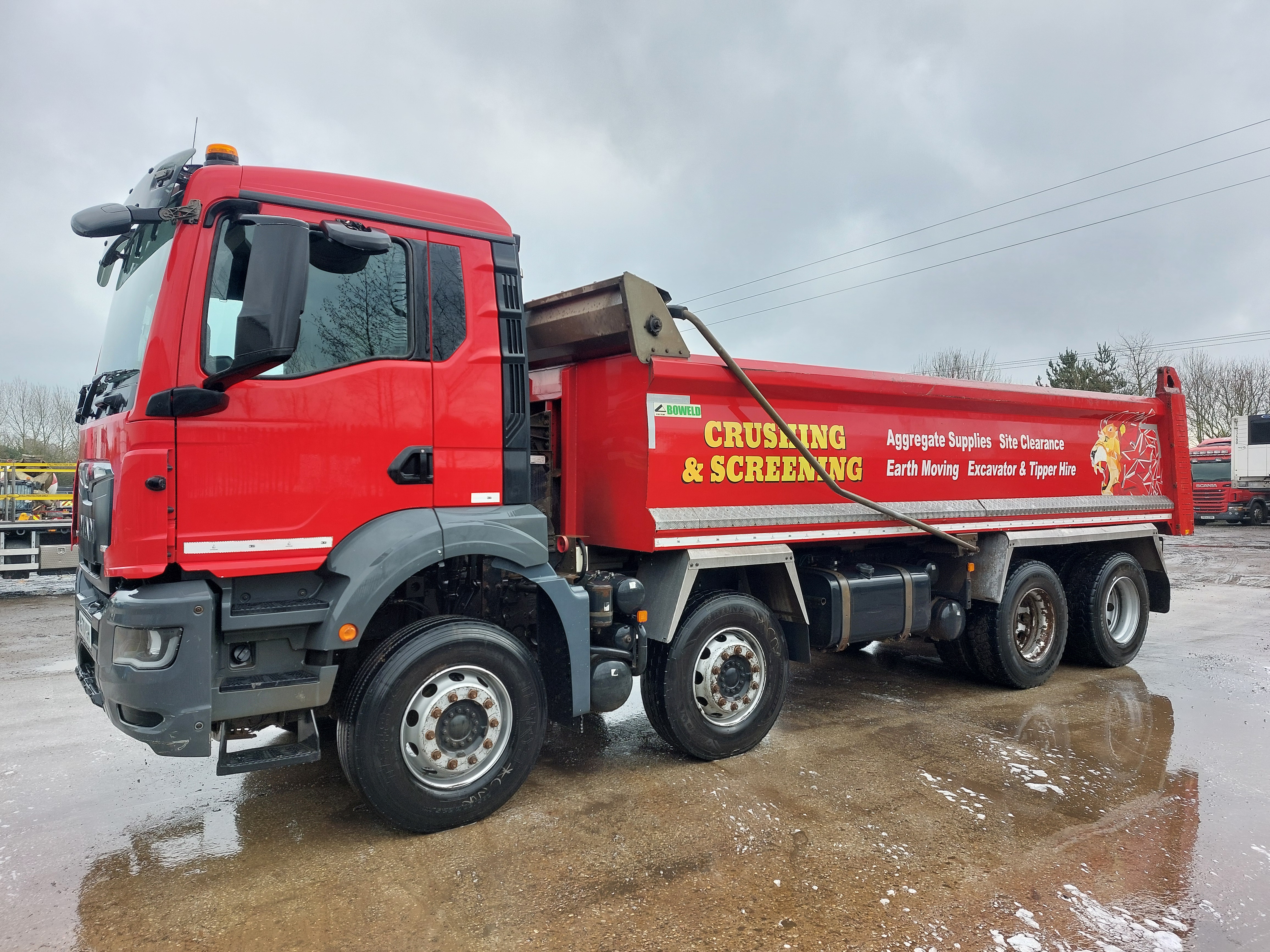 Used 2021 (70) MAN TGS35.430 8x4 Steel Tipper