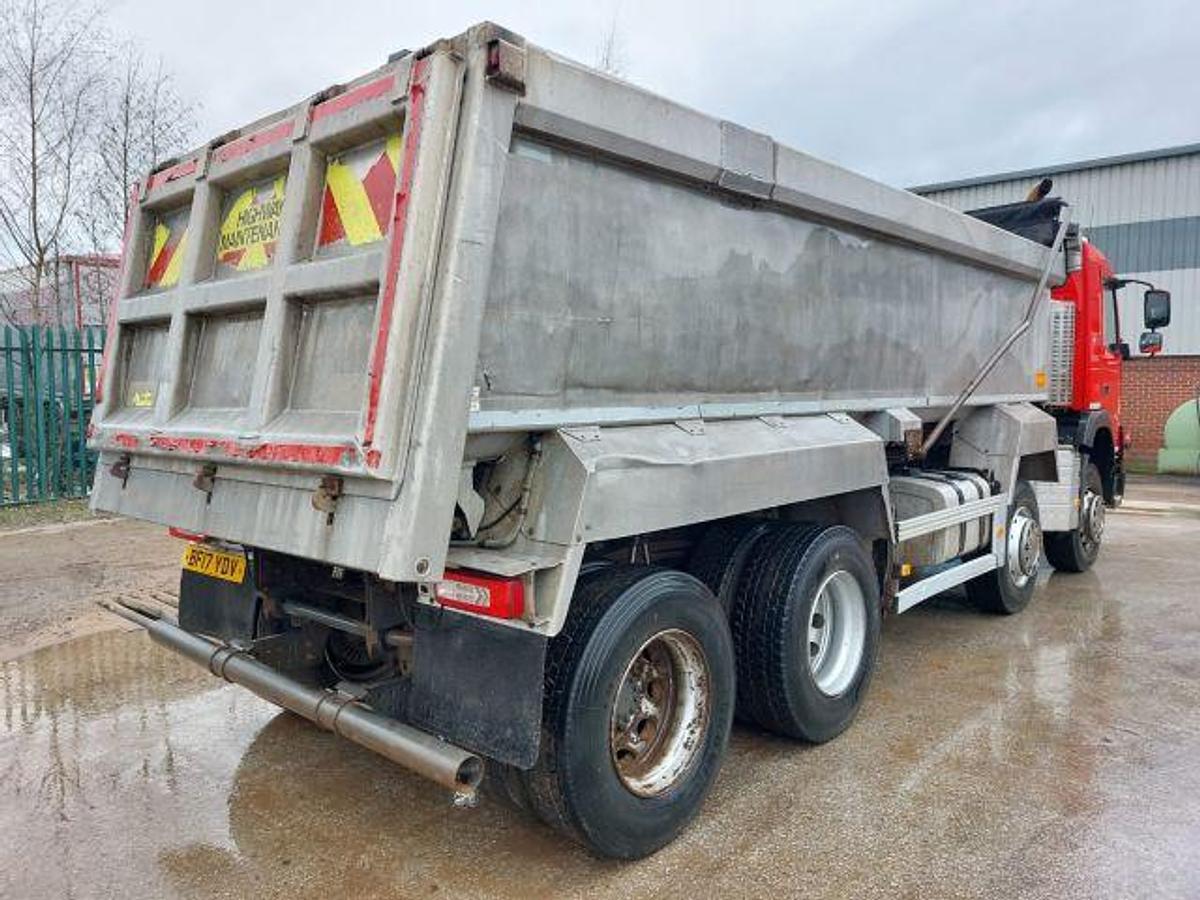 Used 2017 (17) Volvo FMX420 8x4 Alloy Tipper