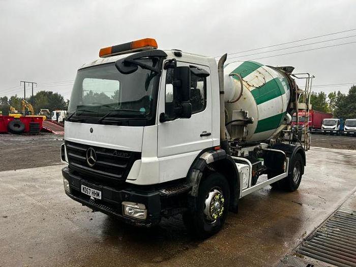 Used 2007 (57) Mercedes Axor 1823 4x2 18T Concrete Mixer