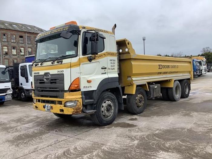Used 2007 Hino 700 Series 8x4 Tipper