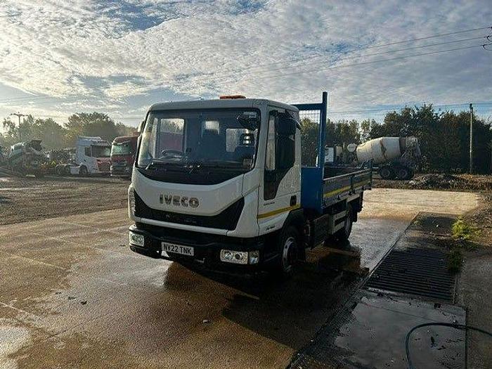 Used 2022 (22) Iveco Eurocargo 75E16 4x2 7.5T Dropside Tipper