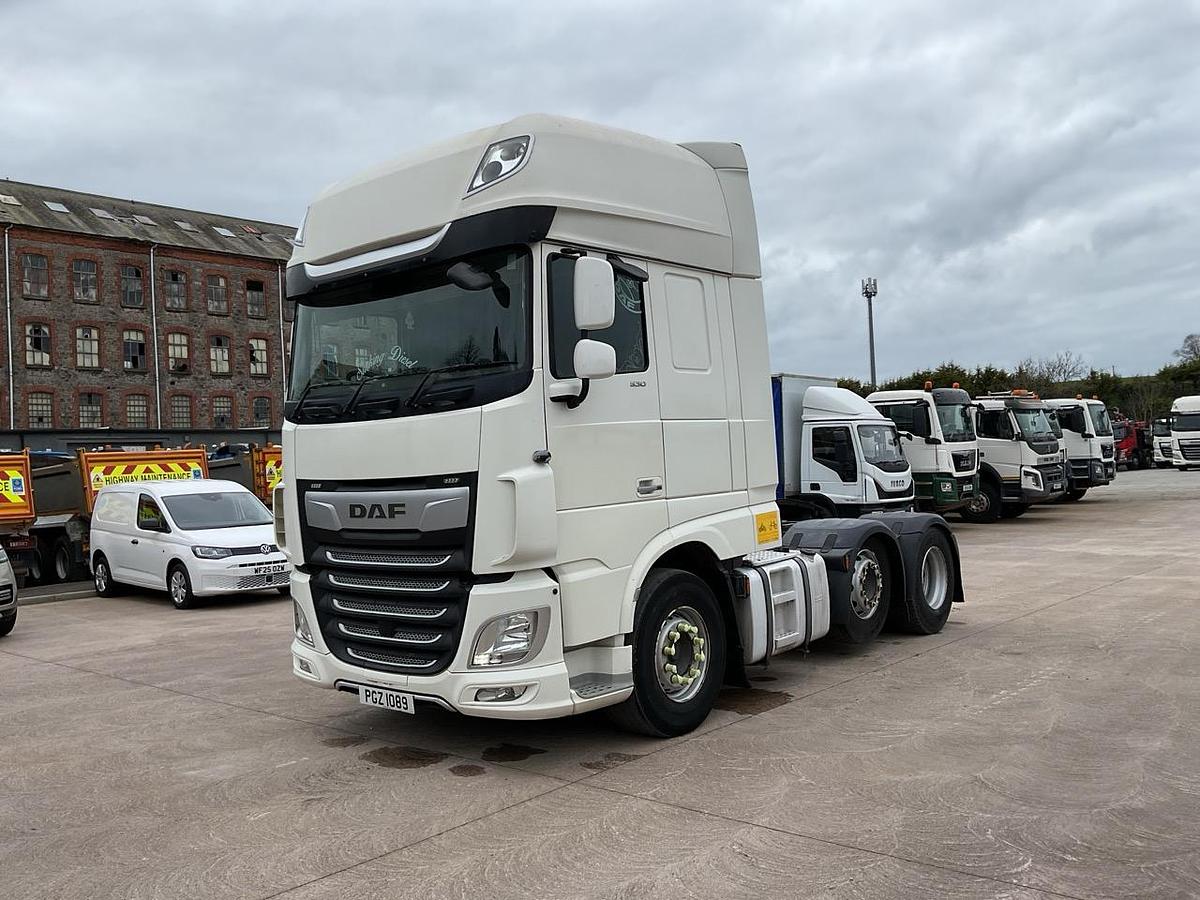 Used 2019 DAF XF530 6x2. Choice