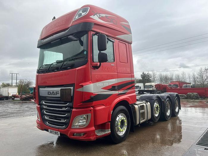 Used 2017 DAF XF510 8x4 150T Unit