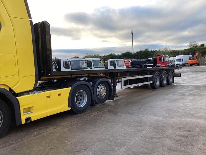 Used 2015 Montracon 45ft Flat Trailer