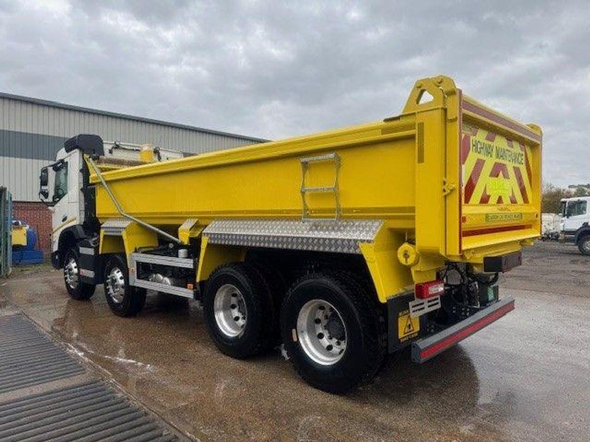 Used Unregistered Volvo FMX460 8x4 Steel Tipper (Choice Of 6)