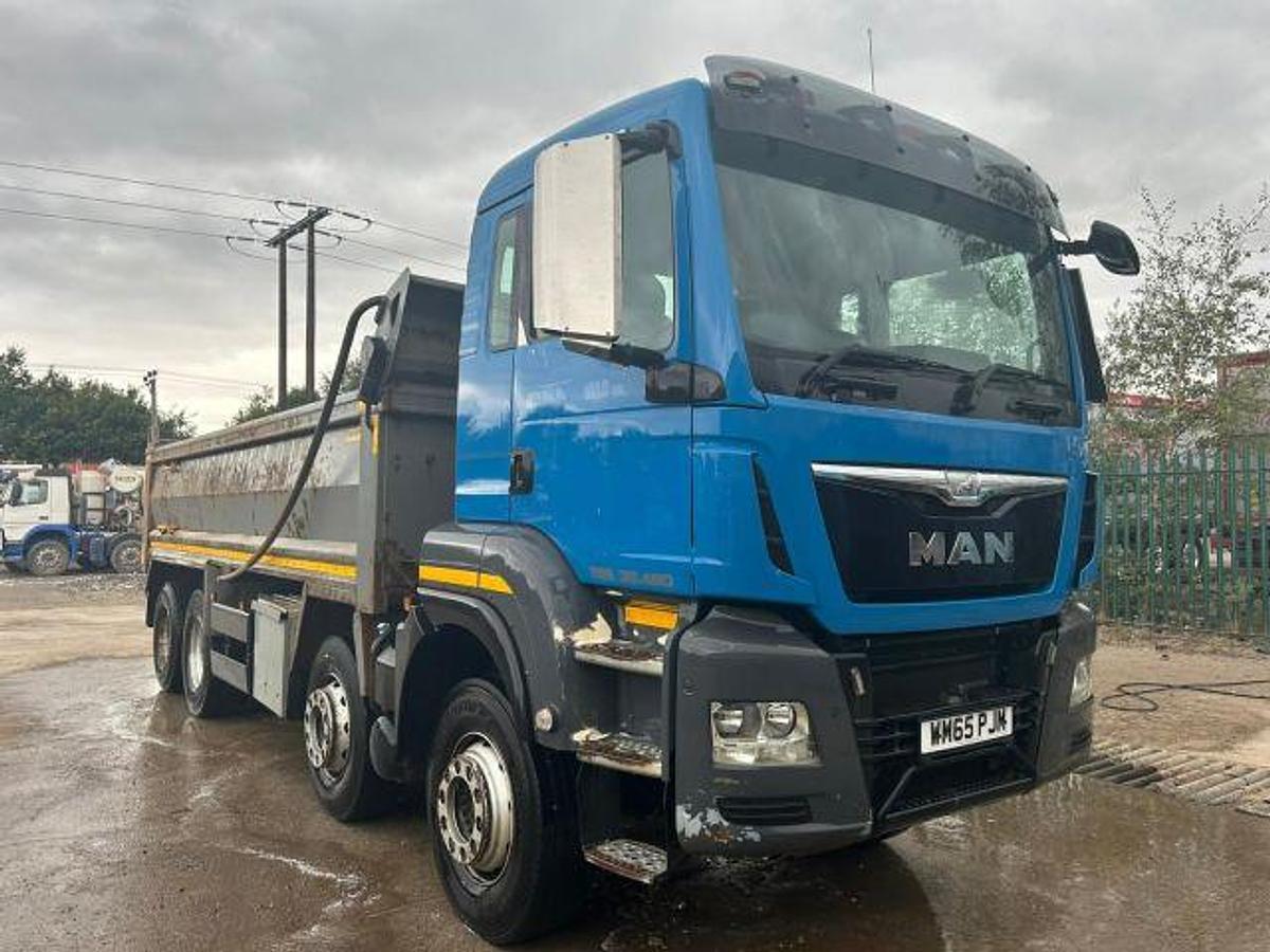 Used 2016 (65) MAN TGS35.480 8x4 Steel Tipper
