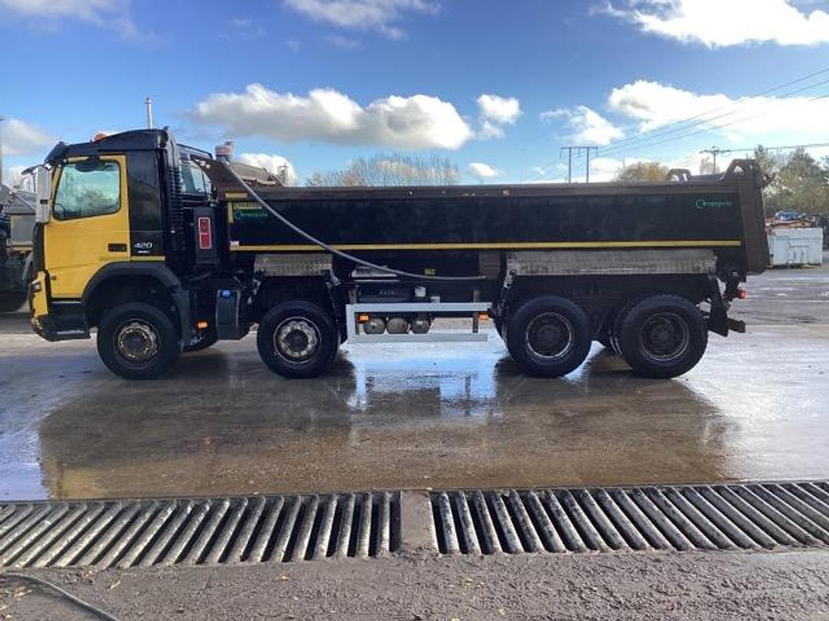 Used 2016 Volvo FMX420 8x4 Steel Tipper