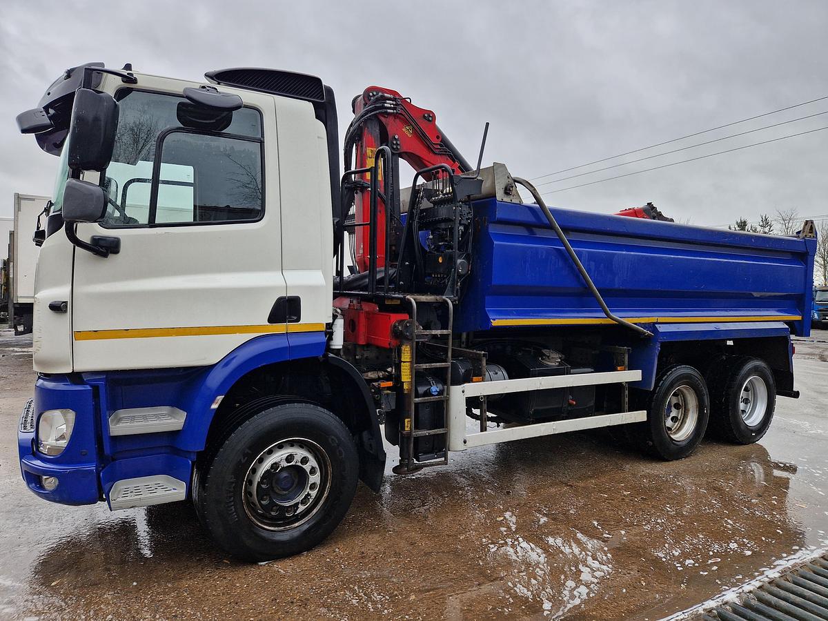 Used 2021 DAF CF370 6x4 Tipper Grab