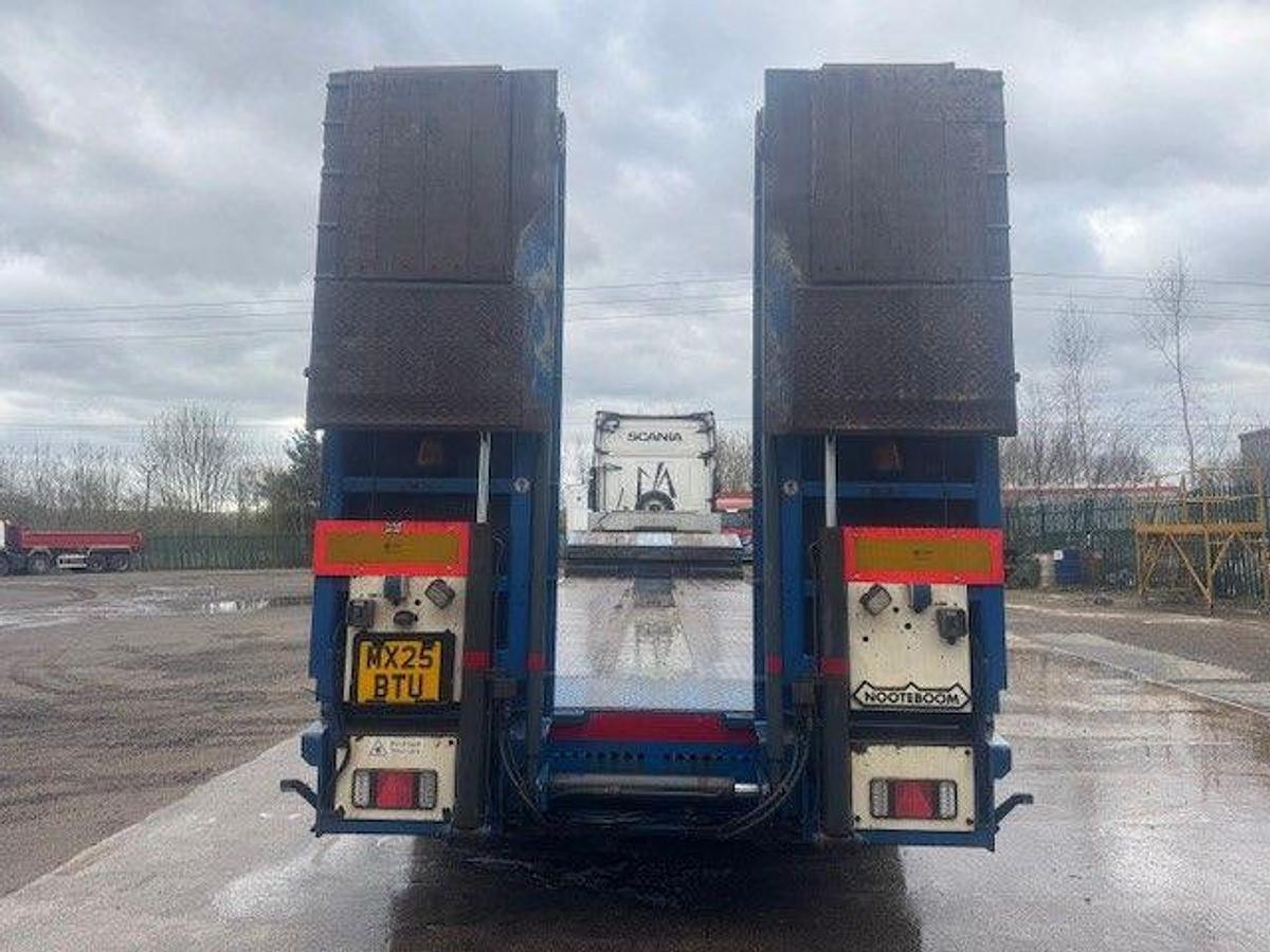 Used 2020 Nooteboom OSDS-58-04 4 Axle Stepframe Low Loader Trailer