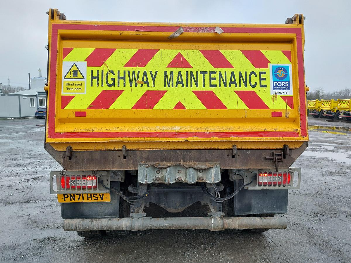 Used 2021 (71) Volvo FMX420 8x4 Steel Tipper