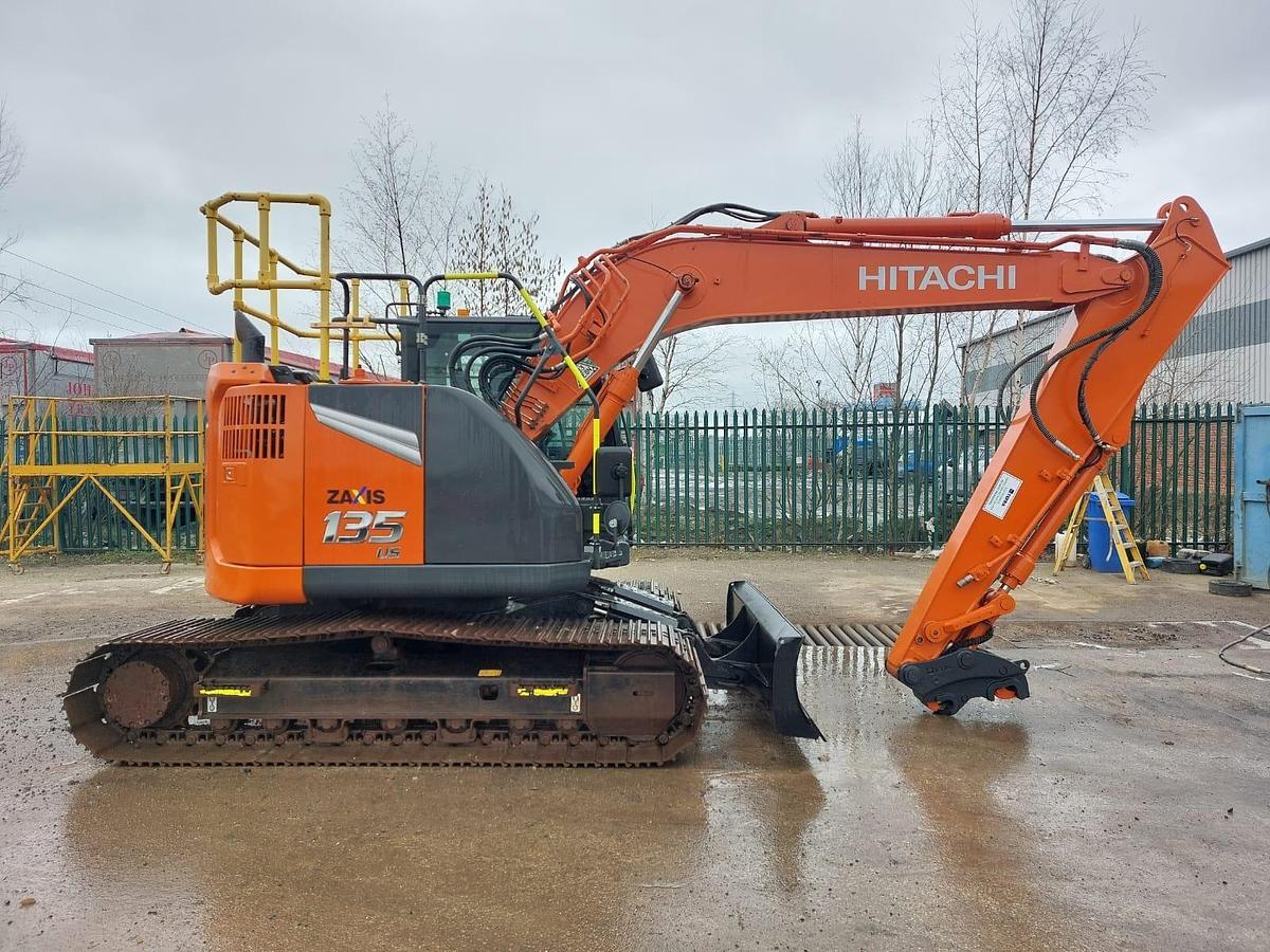 Used 2023 Hitachi ZX135US-7 Tracked Excavator