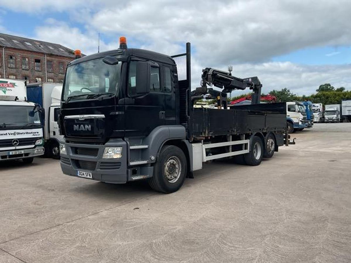 Used 2014 MAN TGS26.360 6x2 Block Loader