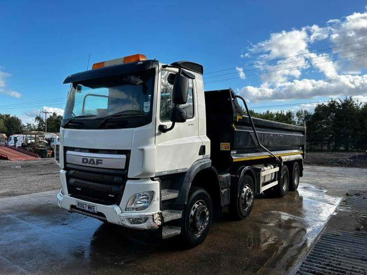 Used 2018 DAF CF440 8x4 Steel Tipper