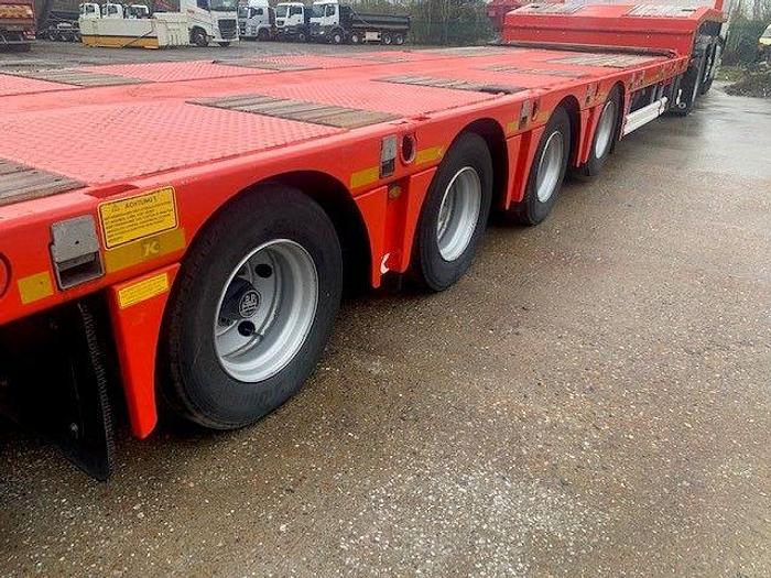 Used 2021 Kassbohrer 4 Axle Extendable Stepframe Low Loader