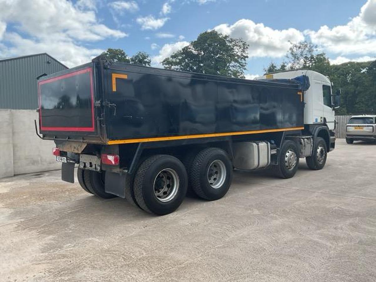 Used 2014 Scania P410 8x4 Steel Tipper