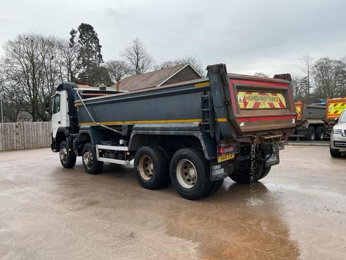 Used 2016 (16) Volvo FMX420 8x4 Steel Tipper