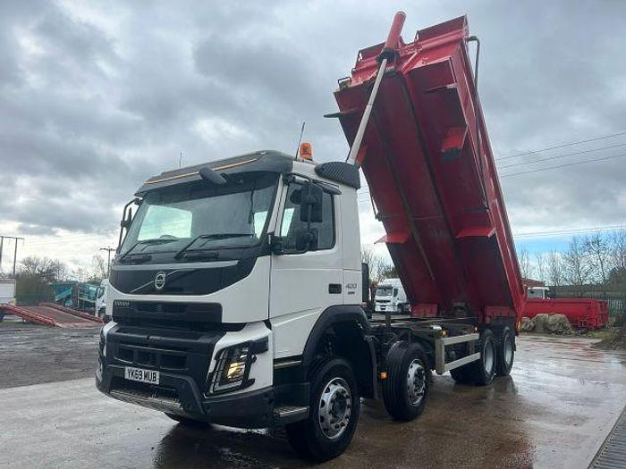 Used 2019 Volvo FMX420 8x4 Steel Tipper