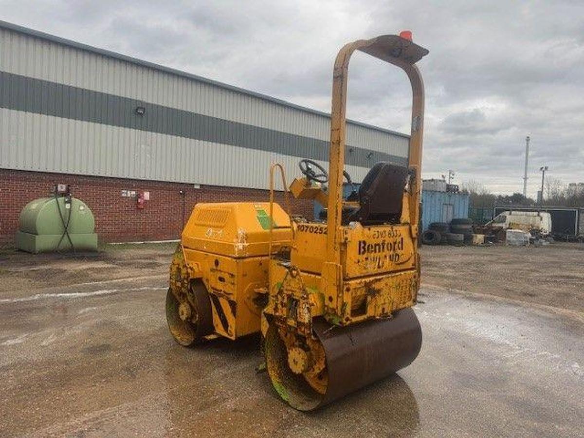 Used 1998 Benford TV1200 Double Drum Vibrating Roller