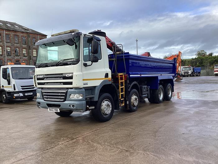 Used 2012 DAF 85CF.410 8x4 Tipper Grab