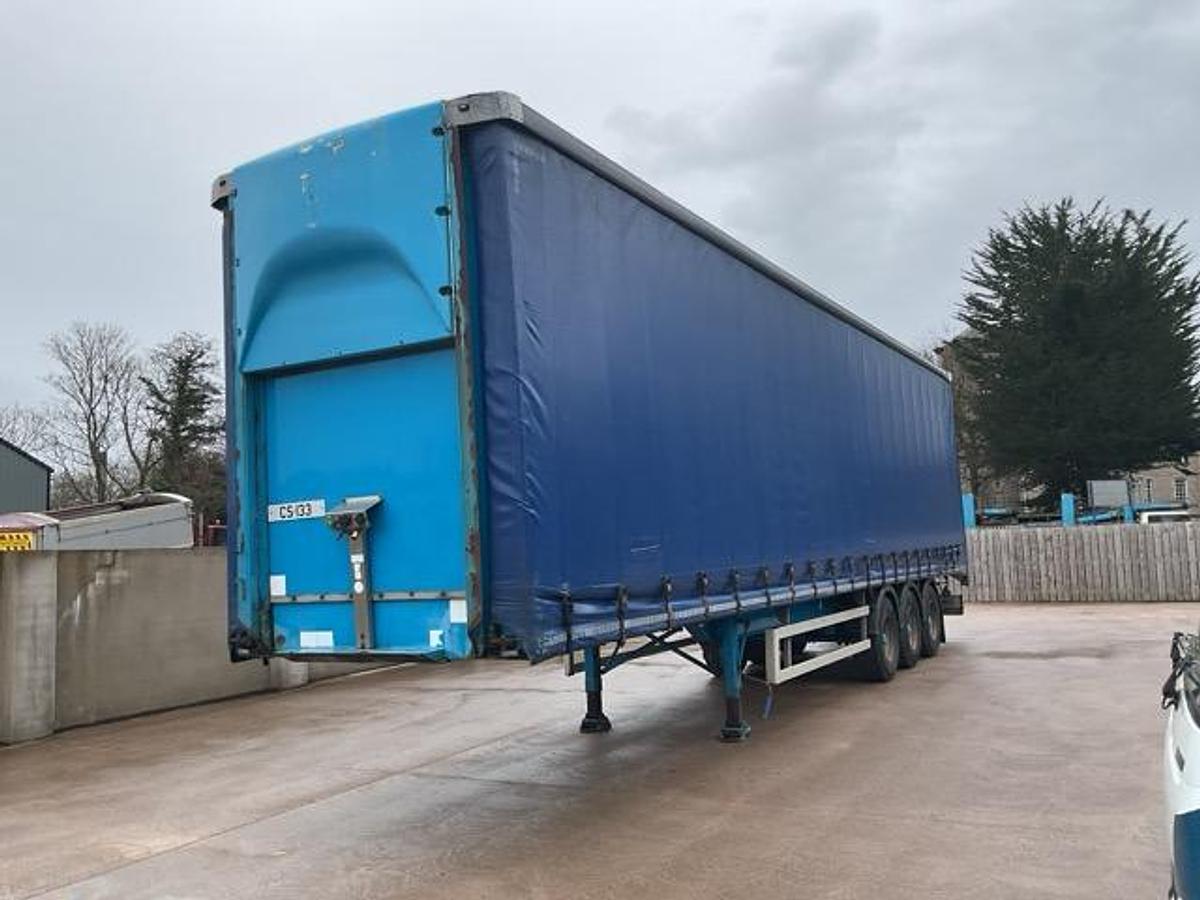 Used 2014 Montracon Tri Axle Curtainsider