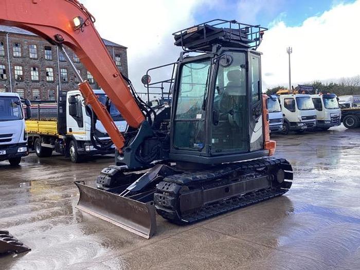 Used 2019 Hitachi ZX85USB-5A Midi Excavator