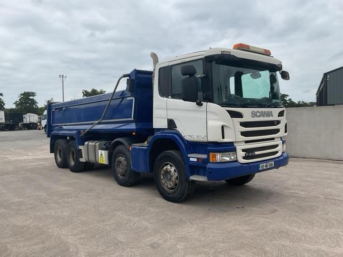 Used 2015 Scania P410 8x4 Steel Tipper