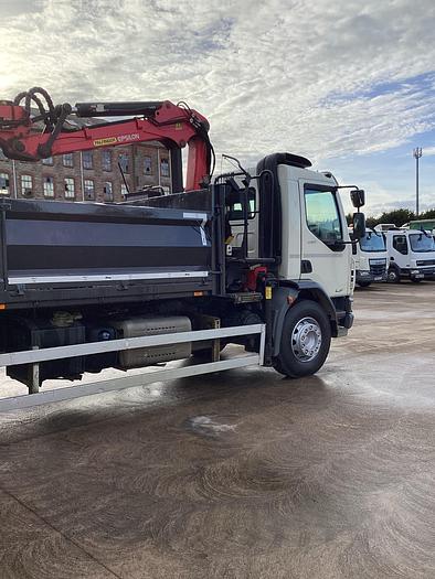 Used 2020 (20) DAF LF290 4x2 18T Dropside Tipper Grab