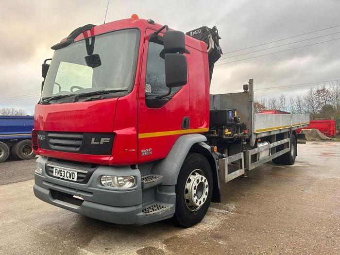 Used 2013 (63) DAF 55LF.250 4x2 18T Dropside Flat