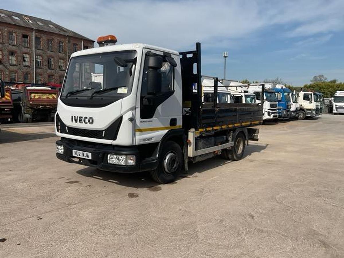 Used 2021 Iveco Eurocargo 75E16 4x2 Dropside Tipper