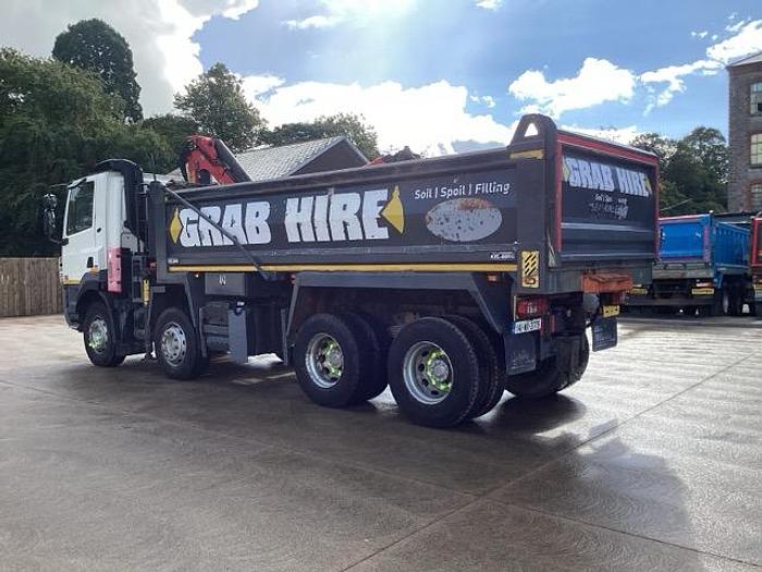 Used 2014 DAF 85CF.410 8x4 Tipper Grab
