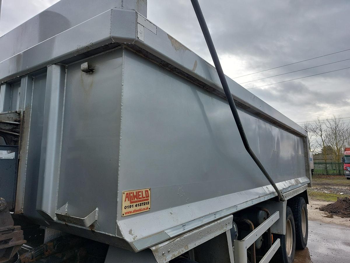 Used 2018 Scania P410 XT 8x4 Alloy Tipper