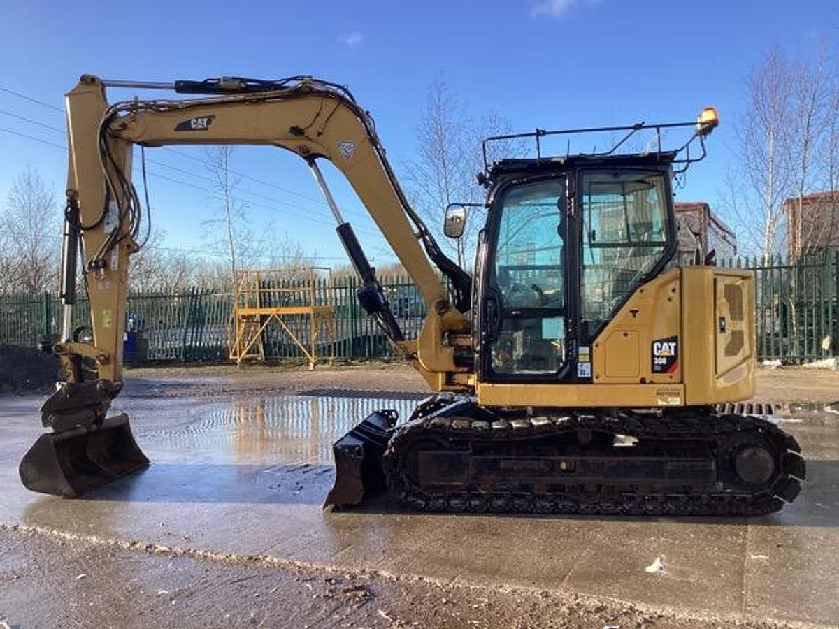 Used 2020 CAT 308CR Tracked Excavtaor