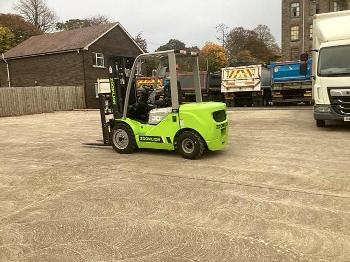 2024 Zoomlion FD30 Counterbalance Forklift