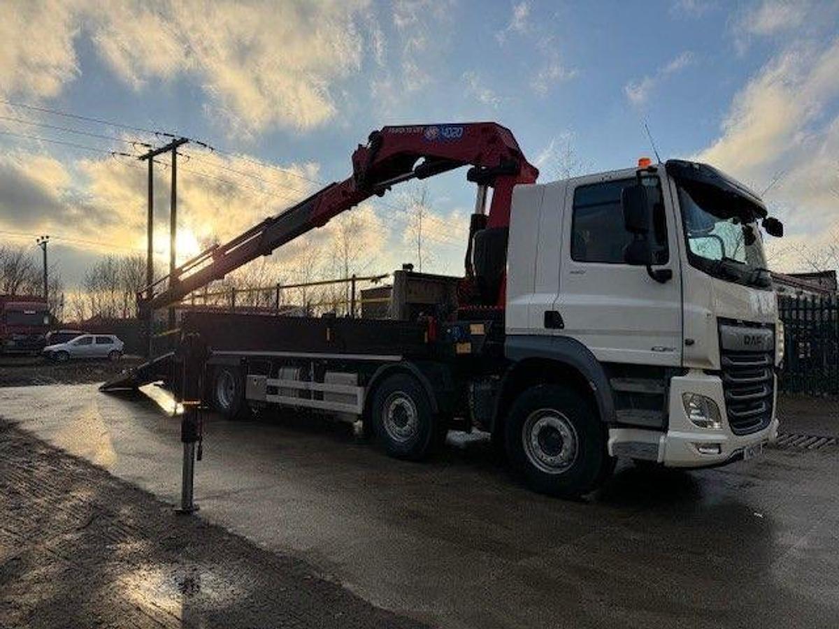 Used 2021 DAF CF450 8x2 Rearlift Beavertail