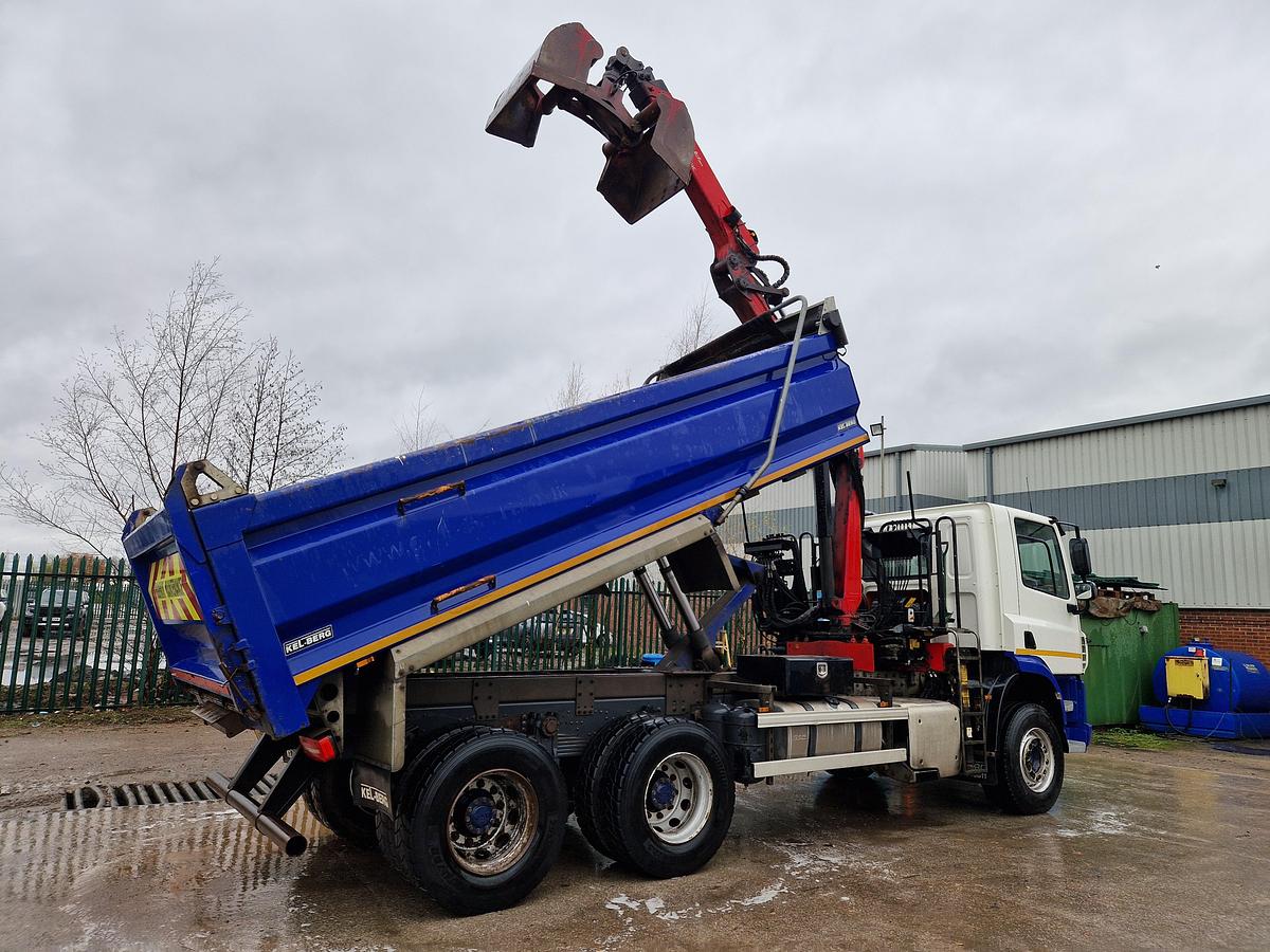 Used 2021 DAF CF370 6x4 Tipper Grab