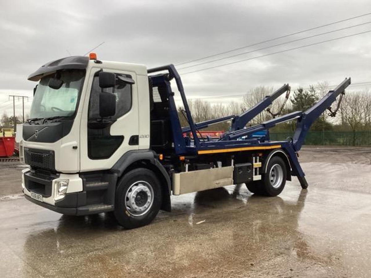 Used 2018 (68) Volvo FL280 4x2 18T Skiploader