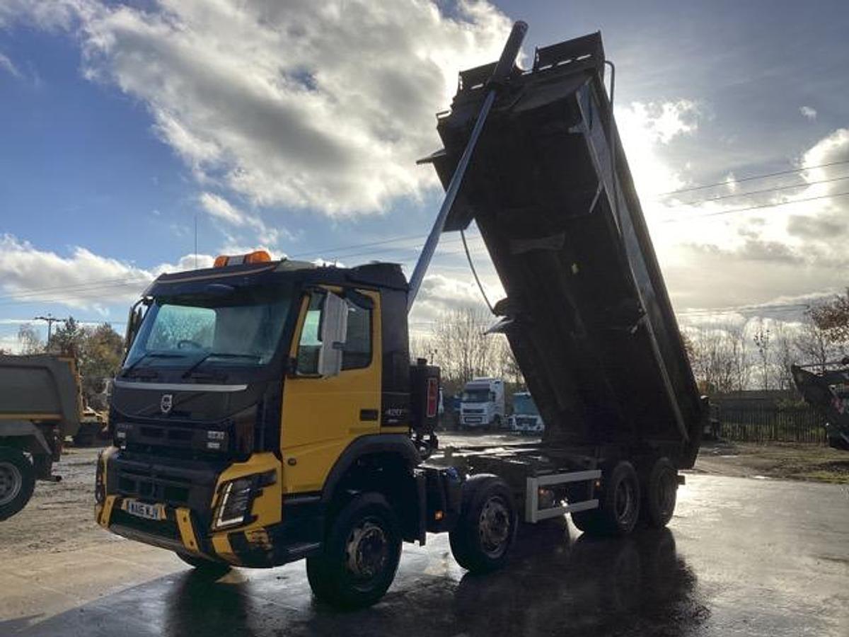 Used 2016 Volvo FMX420 8x4 Steel Tipper