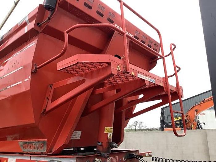 Used 2021 Fruehauf Tri Axle Steel Aggregate Tipping Trailer