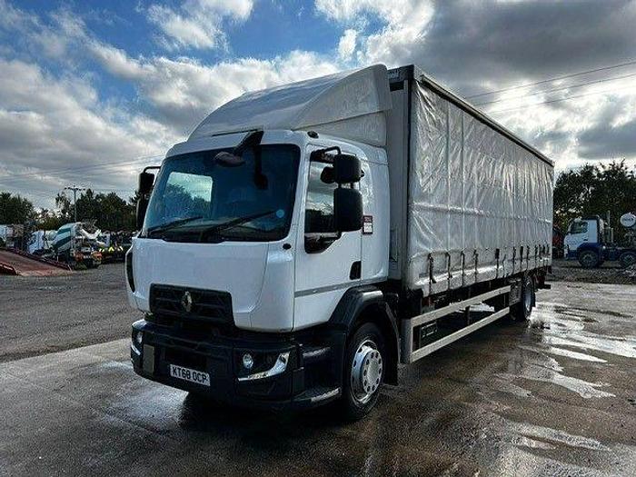 Used 2019(68) Renault D18.280 4x2 18T Curtainsider