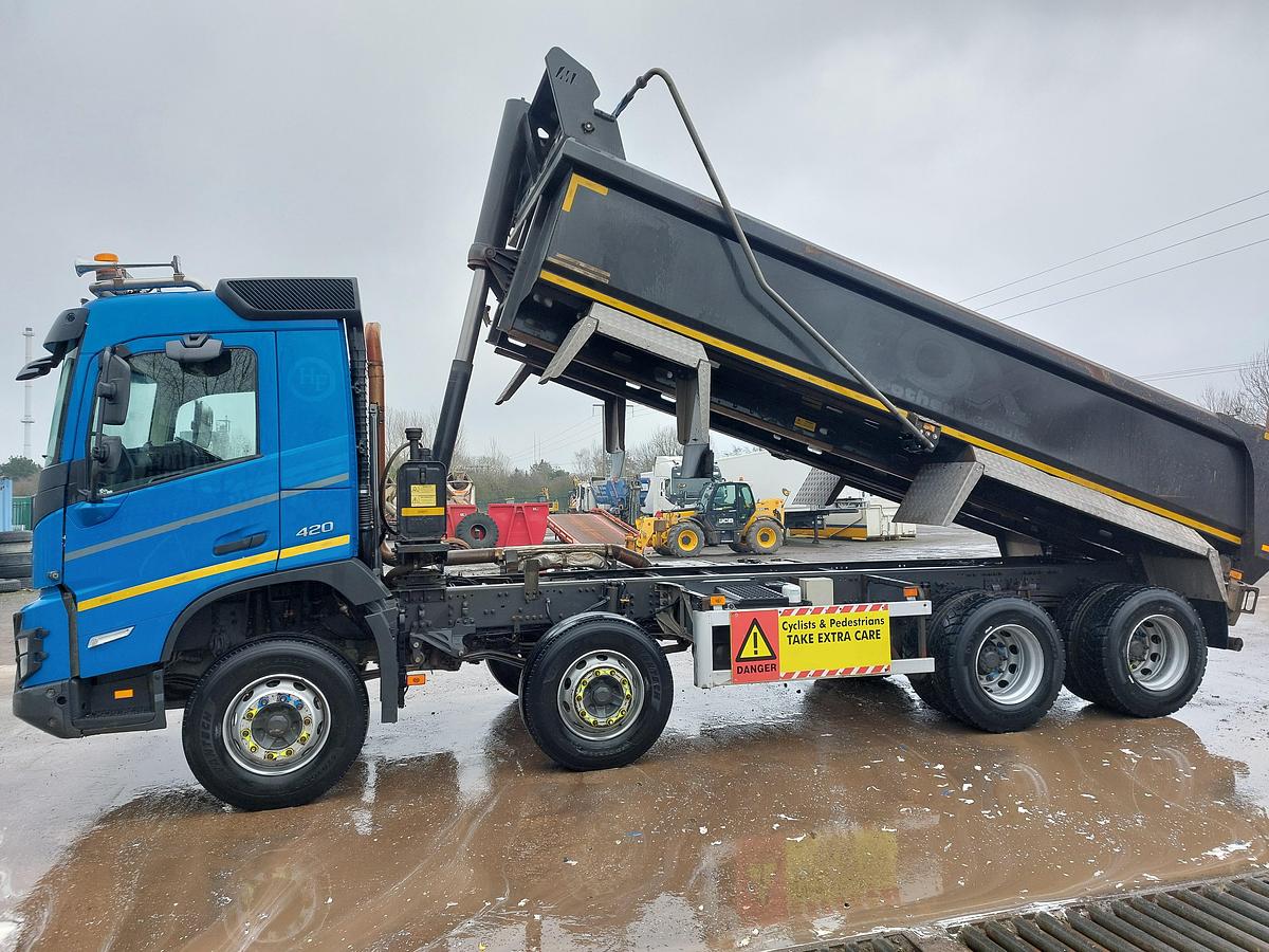 Used 2021 (71) Volvo FMX420 8x4 Steel Tipper