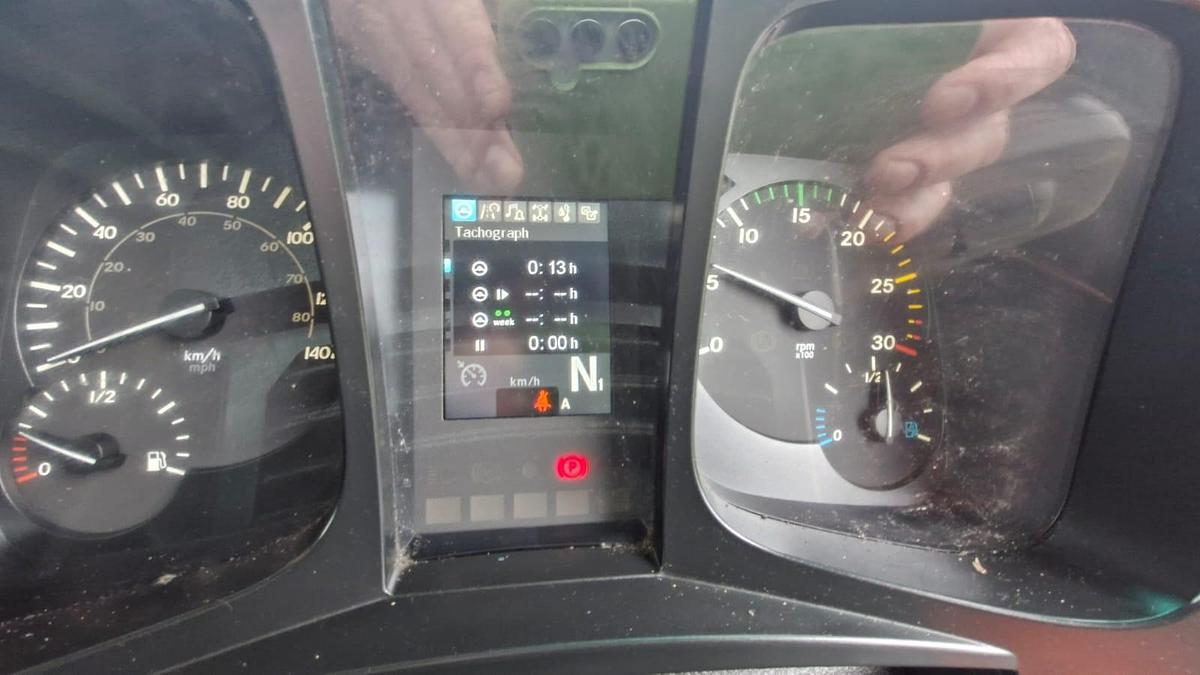 Used 2015 Mercedes 1824 4x2 Fridge