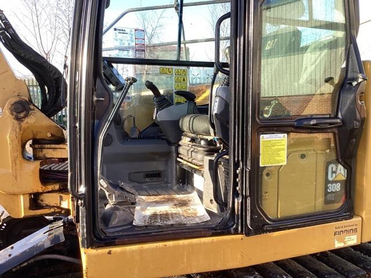 Used 2020 CAT 308CR Tracked Excavtaor