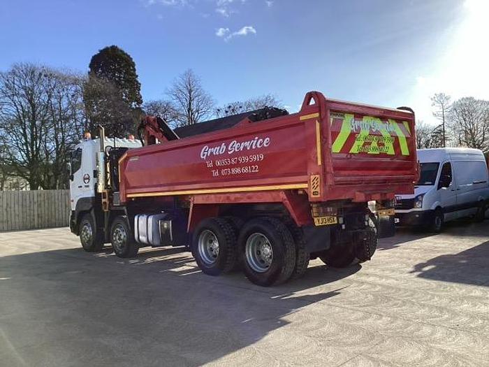 Used 2013 Hino 700 Series 8x4 Tipper Grab
