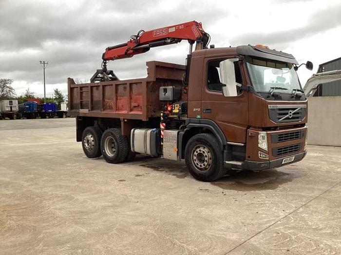 Used 2011 Volvo FM370 6x2 Rearlift Tipper Grab