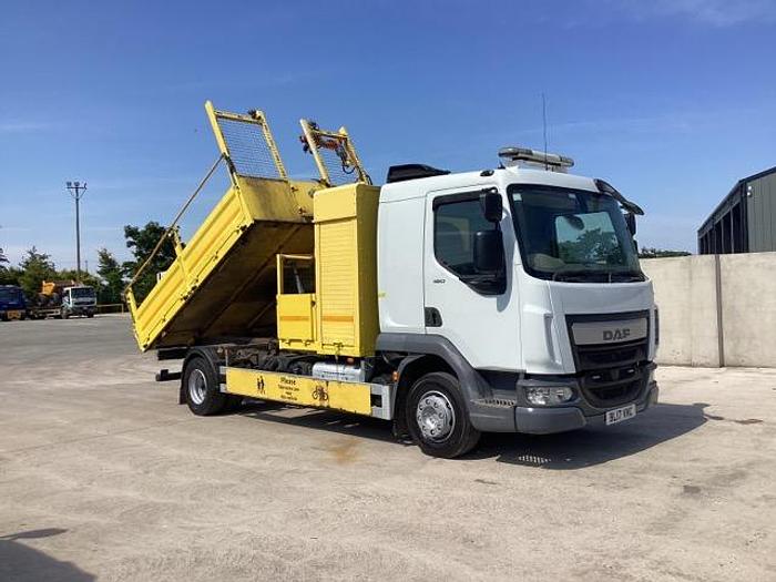 Used 2017 (17) DAF LF180 4x2 12T Steel Dropside Tipper