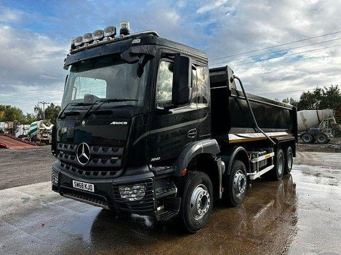Used 2019 (68) Mercedes Arocs 3240 8x4 Steel Tipper
